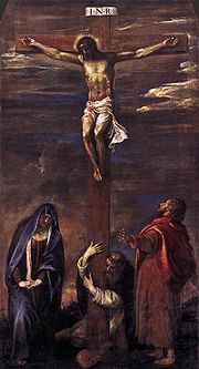 Isus Titian 1558 Ancona Crucifixion