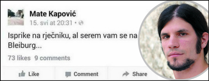 Mate Kapović Bleiburg spojka
